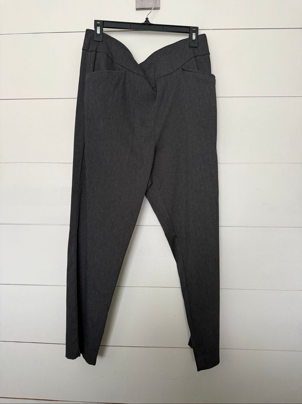 Chico’s Women’s 3 Perfect Stretch Grey Pull on Pants Ankle